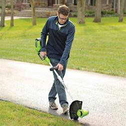 Photo of Eco-Friendly Trimmer used by Blue Claw Landscaping